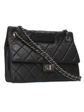 Chanel 2.55 Calfskin Chain Shoulder Bag